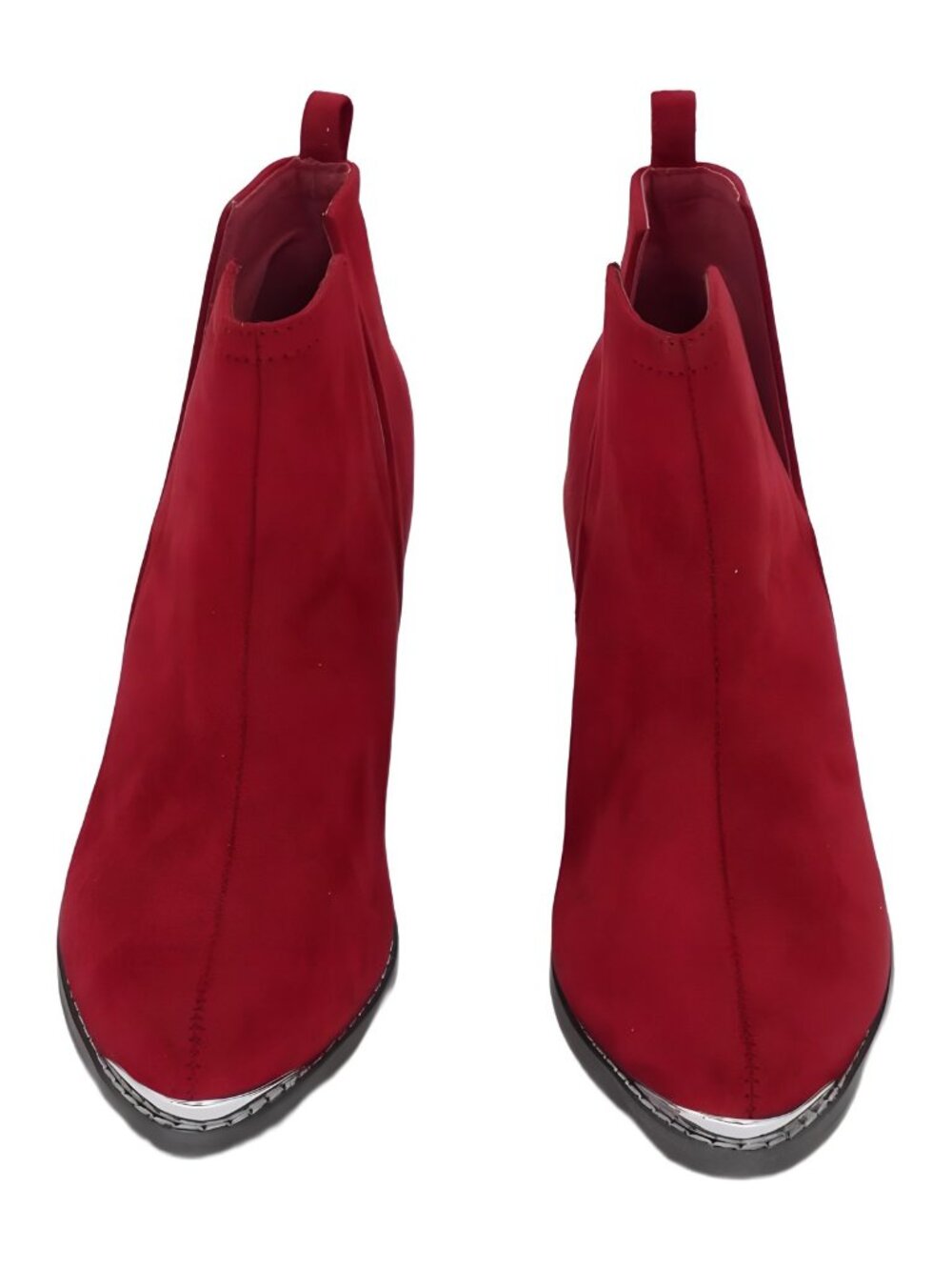 Journee Collection Womens Issla Bootie Red Size 8M - Picture 5 of 6